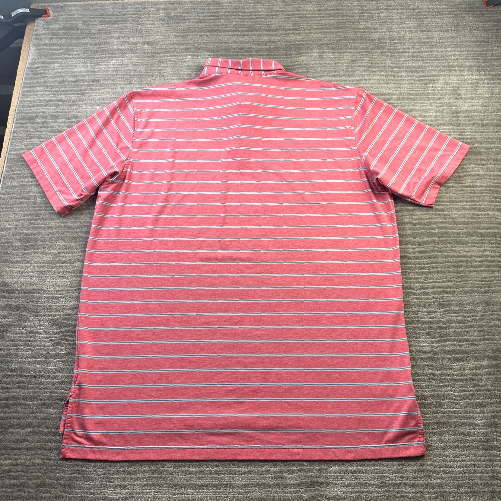 Peter Millar Peter Millar Polo Shirt Mens XL Pink Blue Golf Summer Comfort Size US XL / EU 56 / 4 - 2 Thumbnail