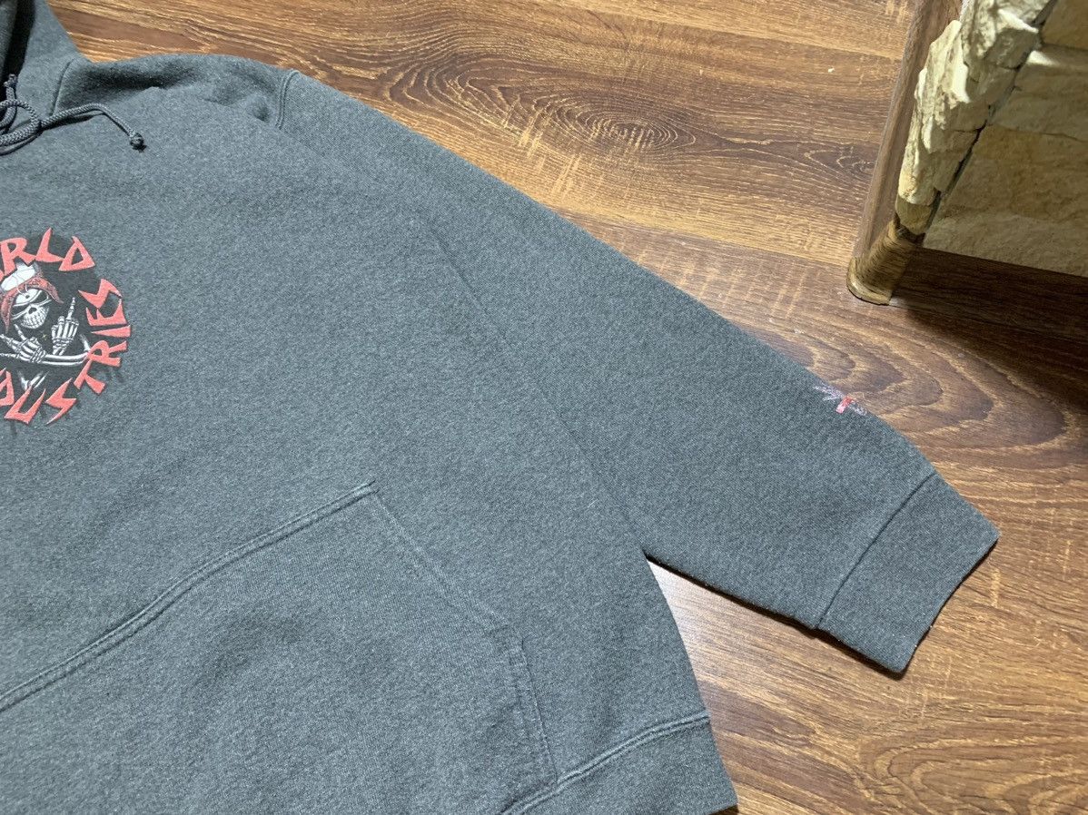 World Industries RARE Vintage World Industries skeleton logo hoodie Size US M / EU 48-50 / 2 - 5 Thumbnail