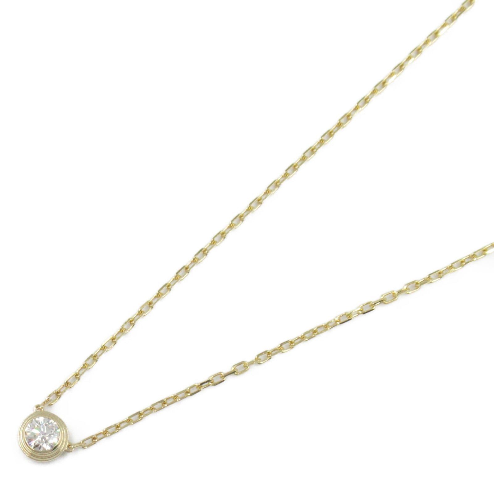 Cartier Cartier Amour Necklace Lm K18 (Yellow Gold) Diamond Clear Size ONE SIZE - 1 Thumbnail