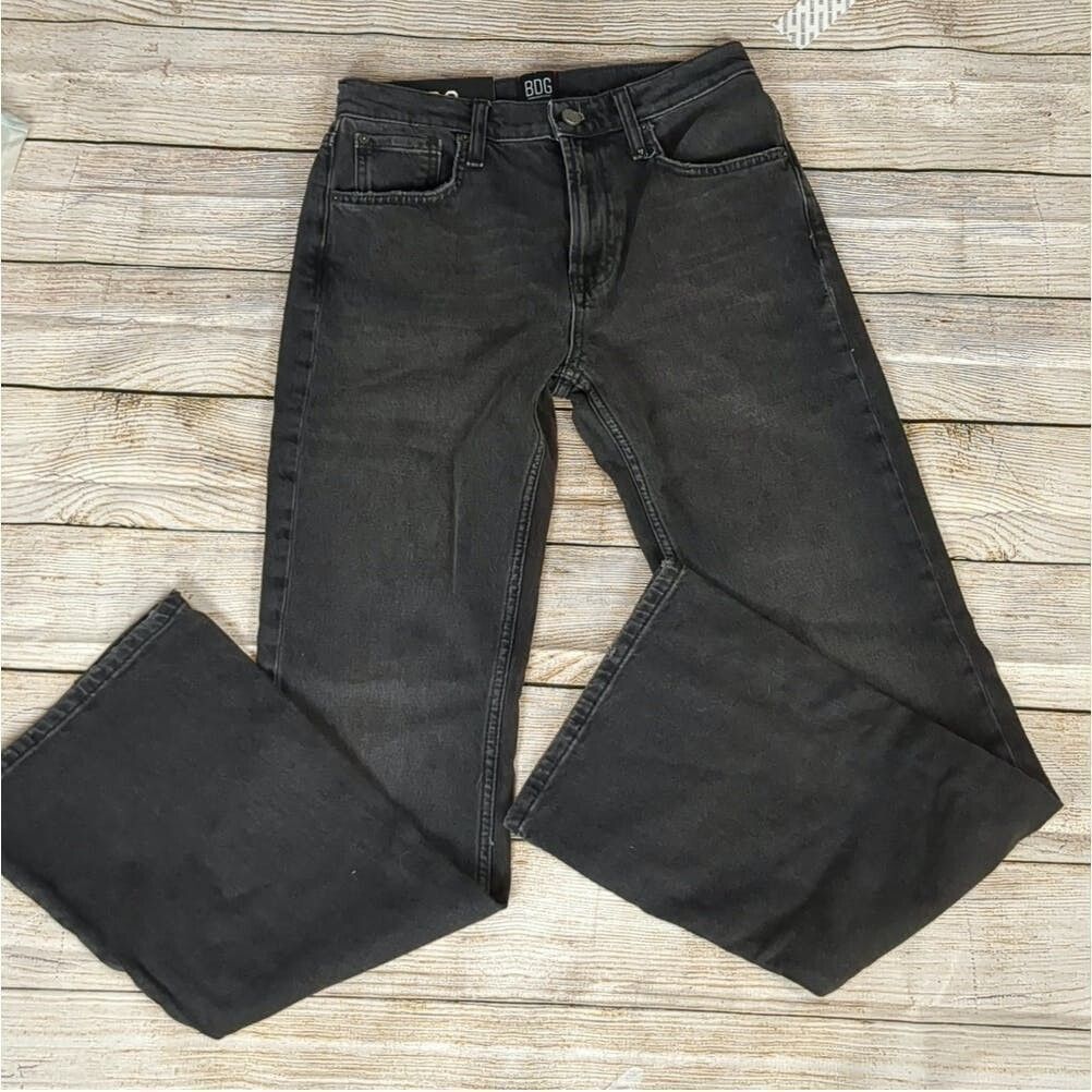 Bdg × Urban Outfitters BDG x Urban Outfitters 90's bootcut black jeans size 26 Size 28" / US 6 / IT 42 - 1 Thumbnail