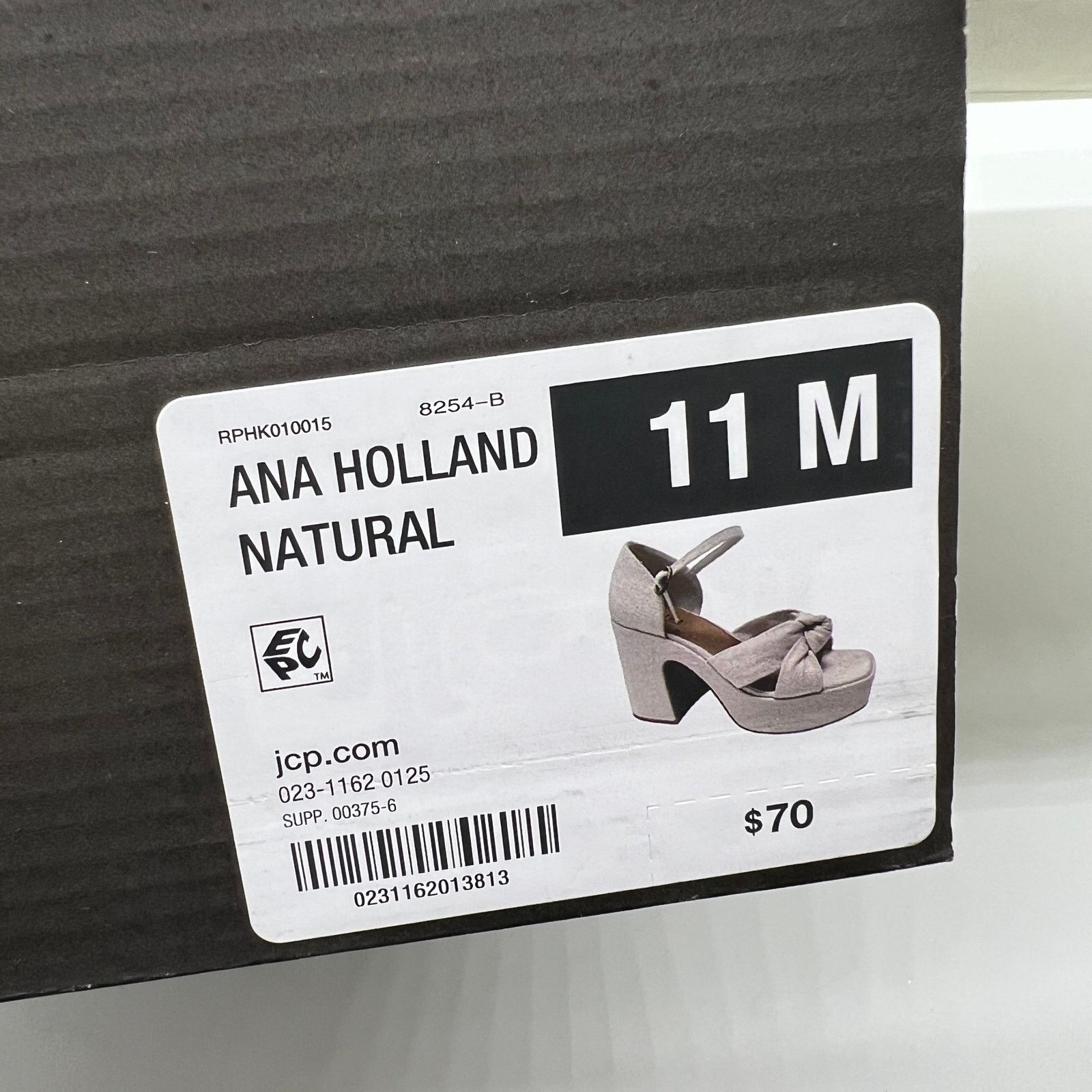 Other Women Block Shoes Platform Flat Wedge Casual Open Toe Size US 11 / IT 41 - 14 Thumbnail