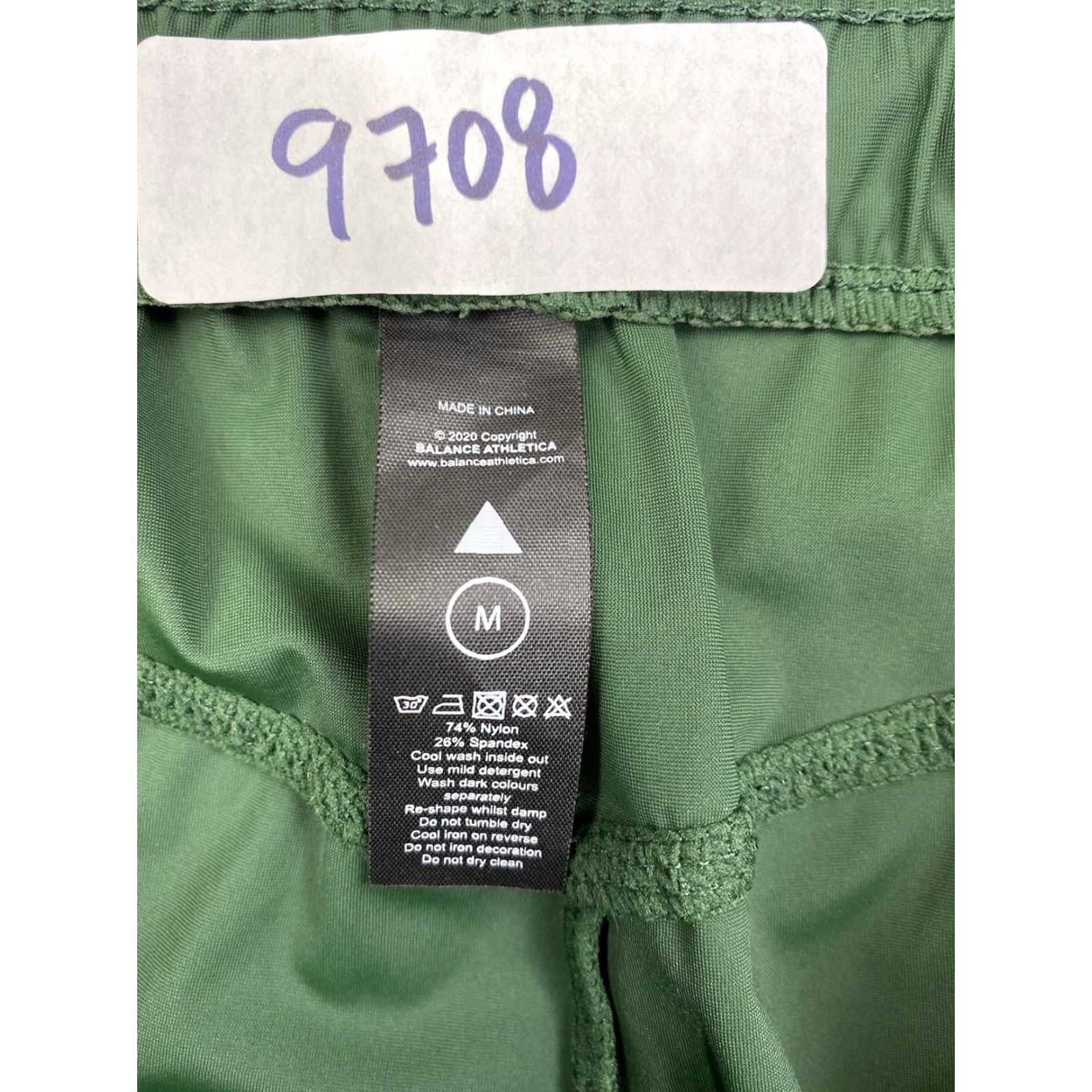 Vintage Balance Athletica Jogger Women M Green Vitality Swift Pants Casual Activewear #9708 Size 32" / US 10 / IT 46 - 4 Thumbnail