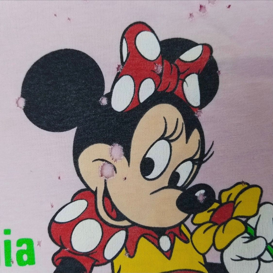 Disney U.S. Alteration Pink Disneyland Tee Minnie Mouse Vintage Size US M / EU 48-50 / 2 - 3 Thumbnail