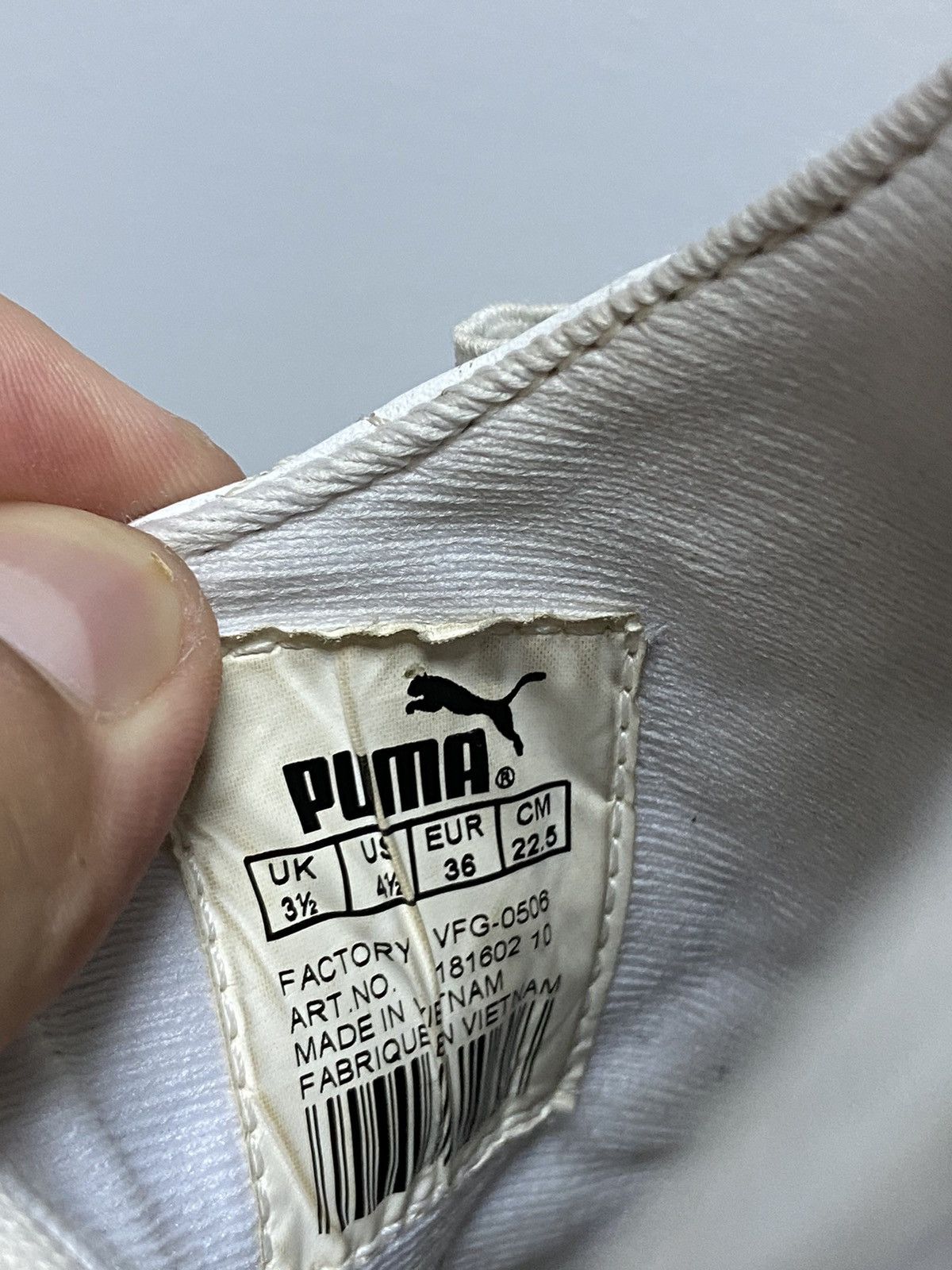 Puma × Vintage Puma Vintage Sneakers Low Top speed cat racing Size US 4.5 / IT 34.5 - 11 Thumbnail