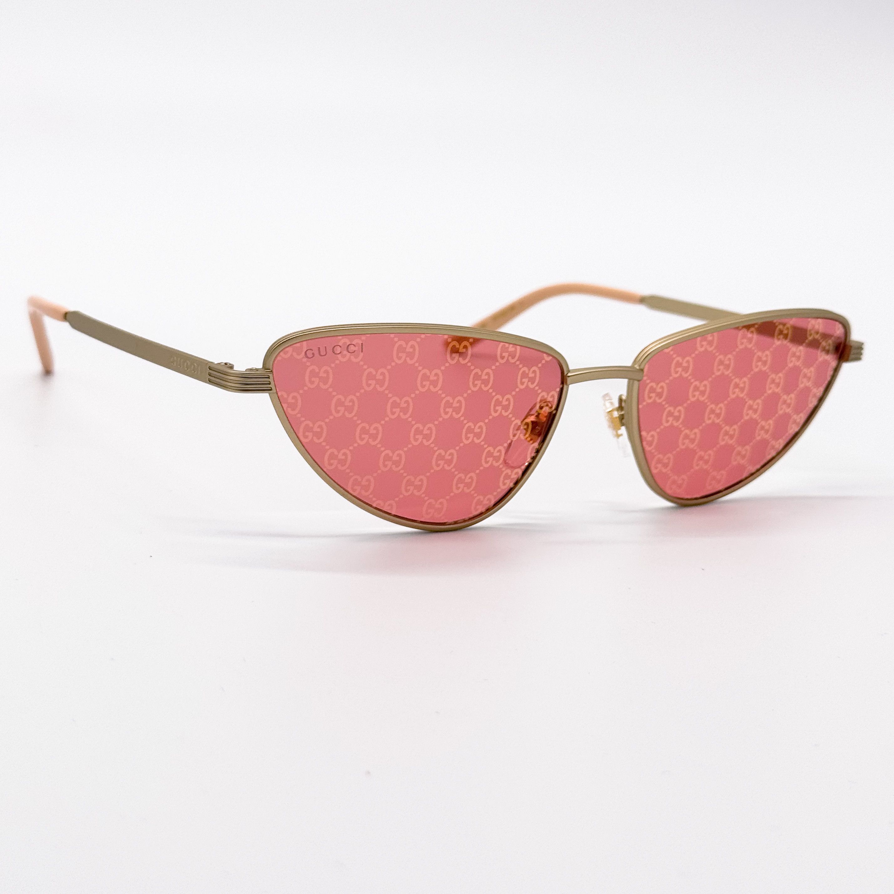 Gucci NEW GUCCI GG1879S 004 GOLD RED WOMEN SUNGLASSES GUCCI Size ONE SIZE - 5 Thumbnail