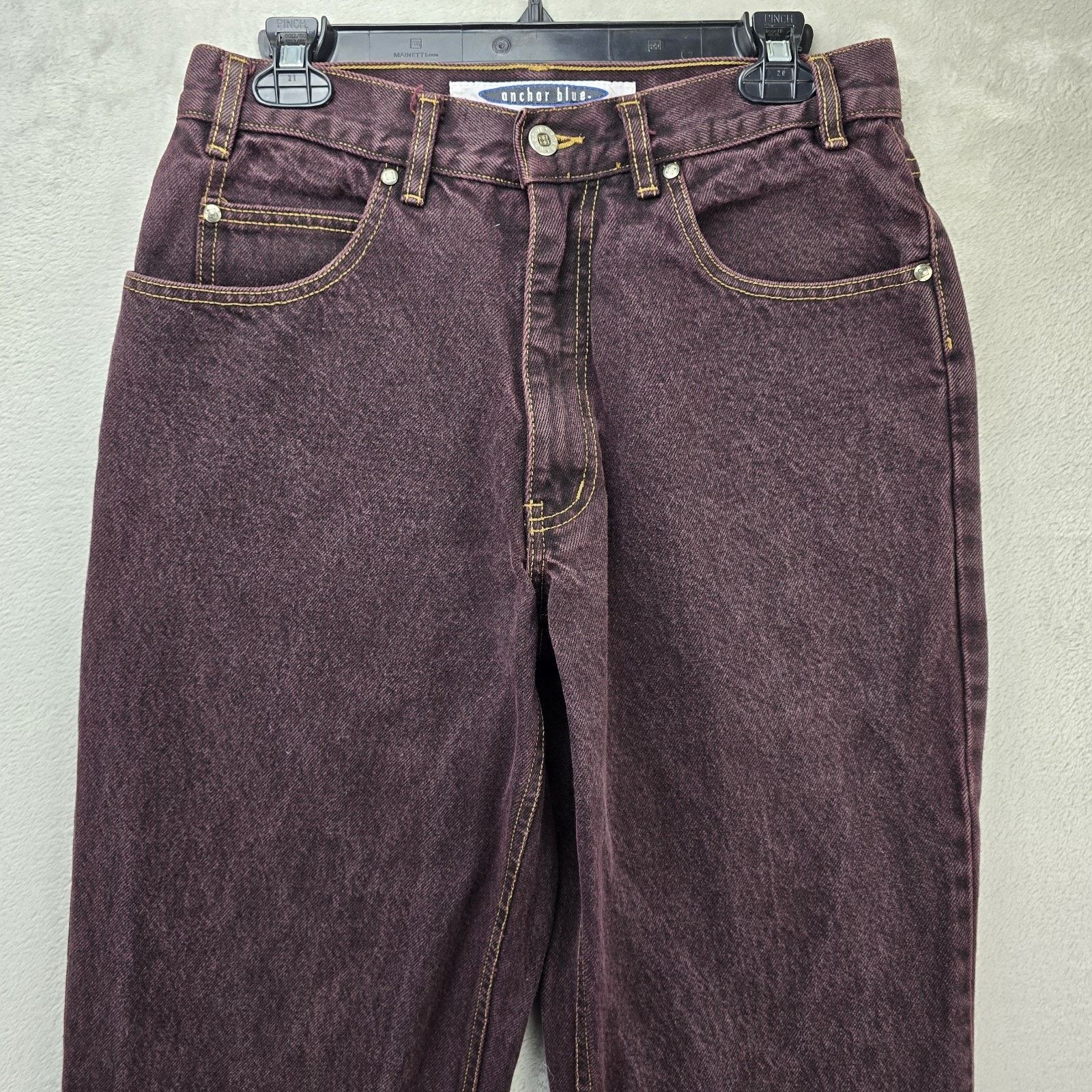 Anchor Blue Vintage Anchor Blue Wide Leg Baggy Jeans 33x32 (Fits 30x30) Size US 30 / EU 46 - 2 Thumbnail
