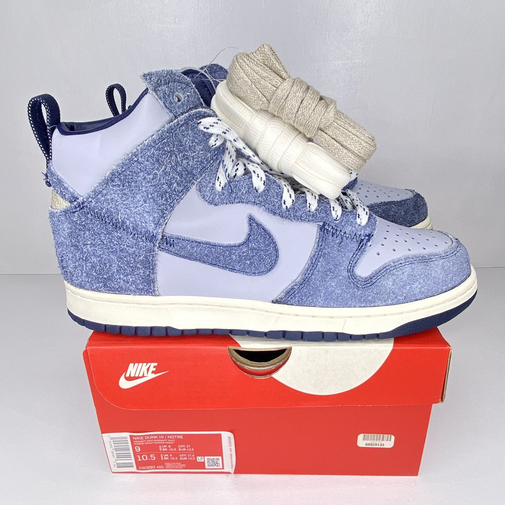 Nike Nike Dunk Hi x Notre Shoes Mens Size US 9 / EU 42 - 1 Thumbnail