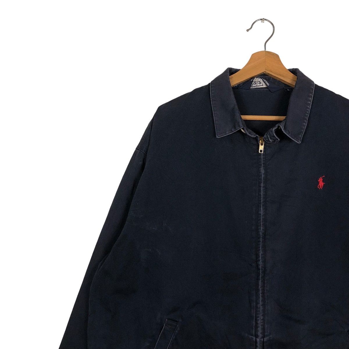 Polo Ralph Lauren 🔥Vintage Bomber Jacket Chore Work Polo Ralph Lauren Size US L / EU 52-54 / 3 - 7 Thumbnail