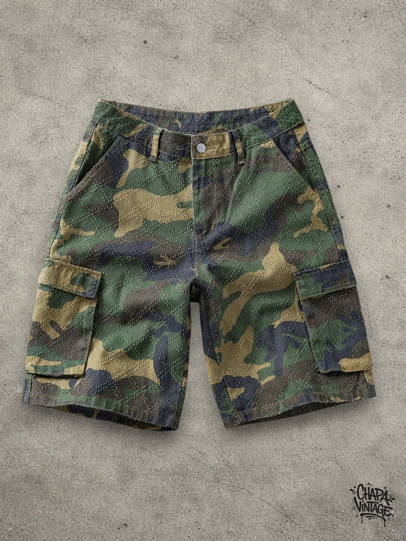 Japanese Brand Cargo camo shorts Size US 32 / EU 48 - 1 Thumbnail
