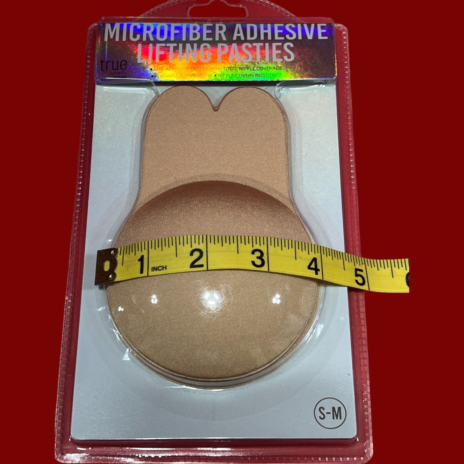 Other True By Rue 21 - Microfiber Adhesive Lifting Pasties - Tan - Size ONE SIZE - 4 Thumbnail