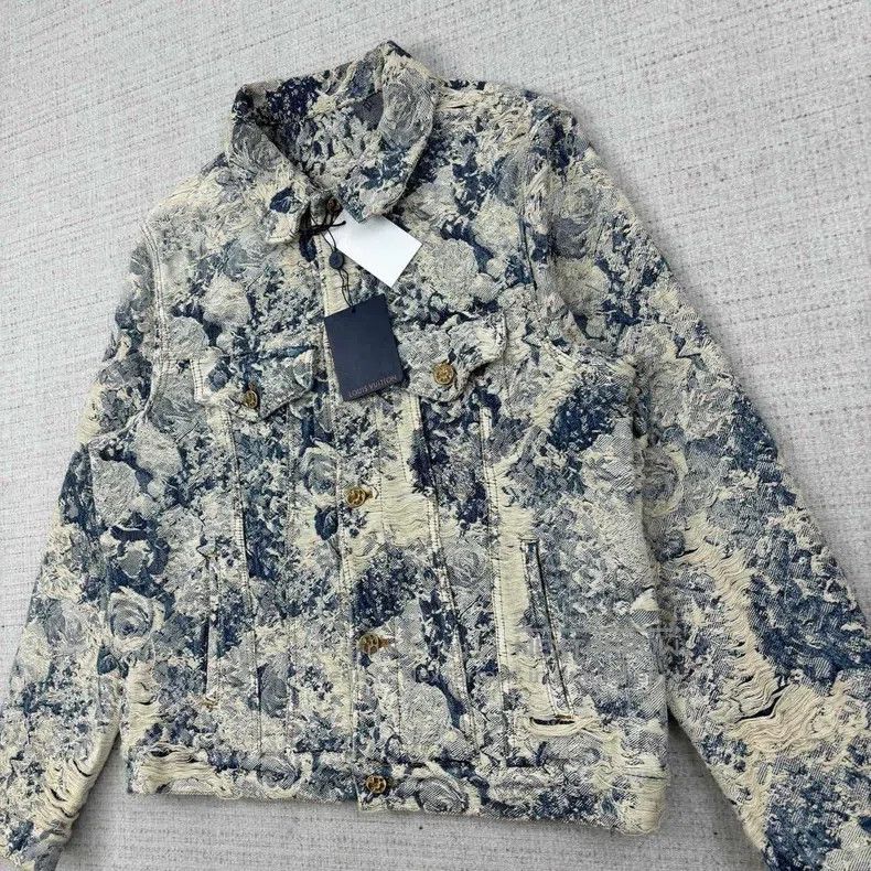 Louis Vuitton Louis Vuitton FW22 Plant Flower Full Print Long Sleeve Den Size US M / EU 48-50 / 2 - 3 Thumbnail