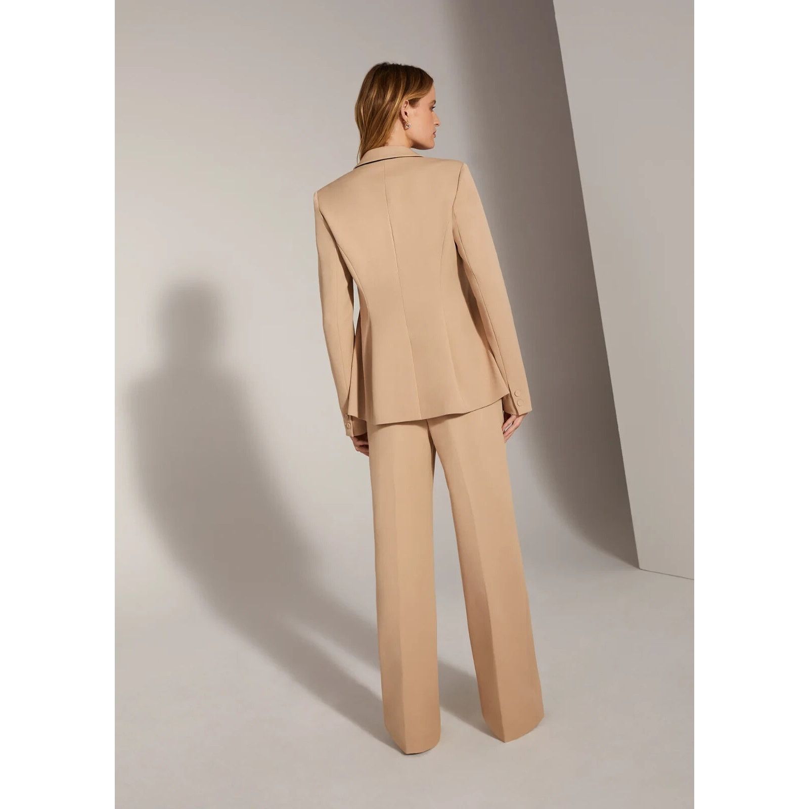 Other New W/Tag Favorite Daughter Beige Wide Leg Pants US 14 Size 36" / US 14 / IT 50 - 3 Thumbnail