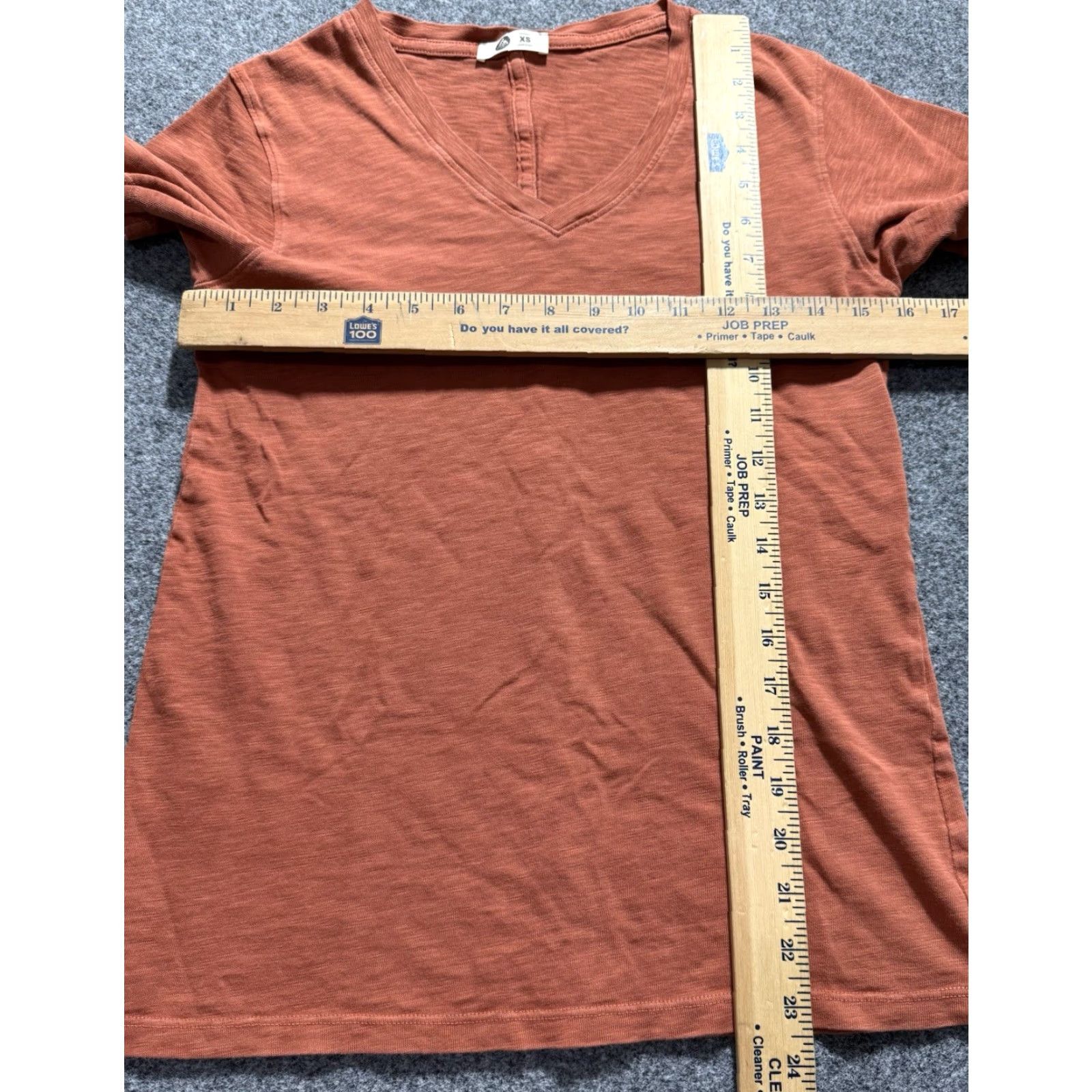 Vintage American Giant Shirt Womens XS V Neck Made in USA Casual Supima Cotton Tee Size XS / US 0-2 / IT 36-38 - 6 Thumbnail
