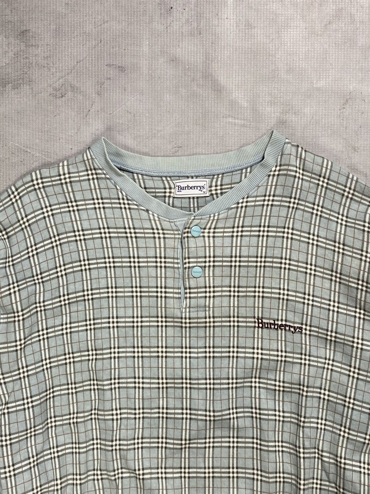 Burberry × Burberry Prorsum Vintage Burberry Nova Check Longsleeve Size US M / EU 48-50 / 2 - 3 Thumbnail