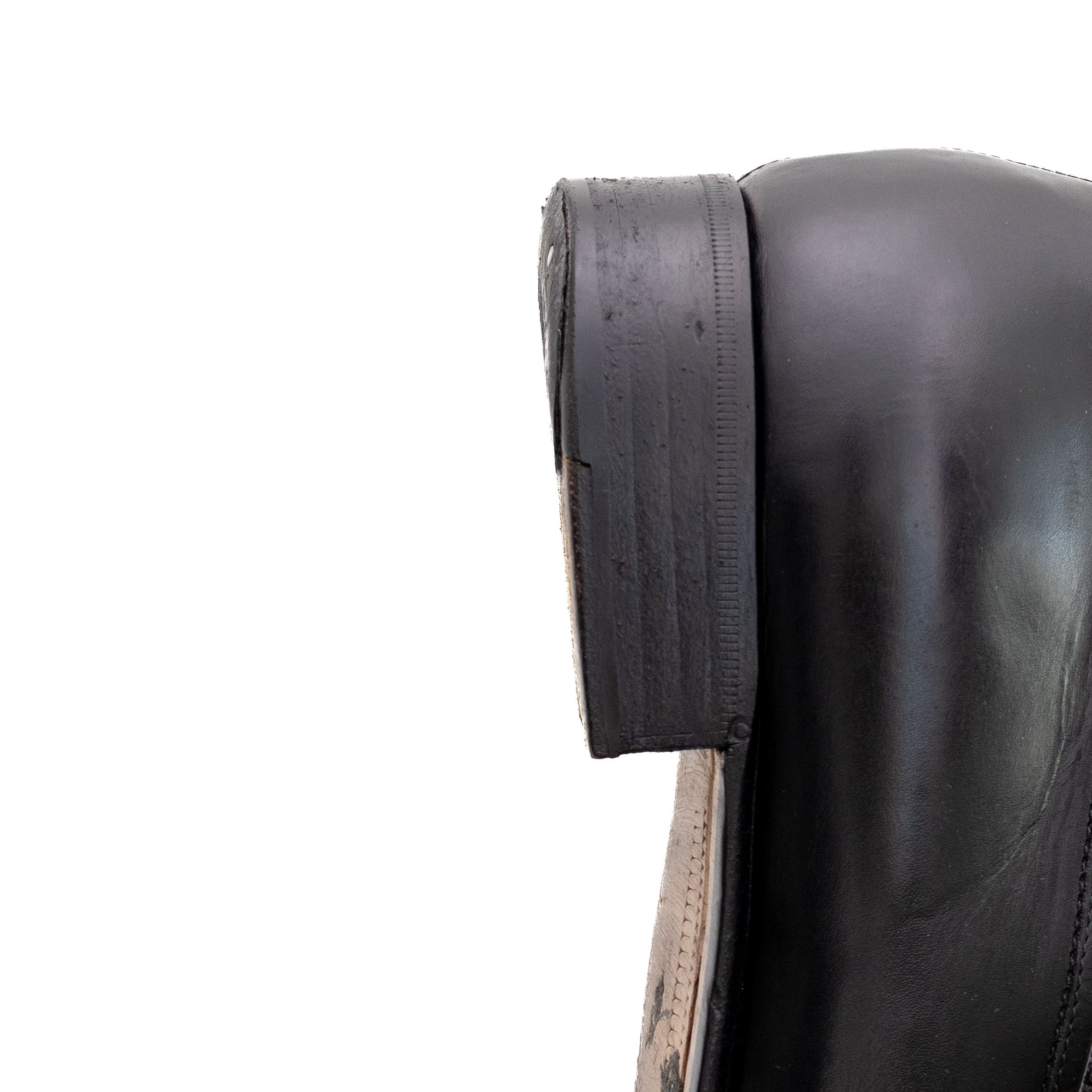 Salvatore Ferragamo Salvatore Ferragamo Stingray Leather Loafers Black US 12 D Size US 12 / EU 45 - 17 Thumbnail