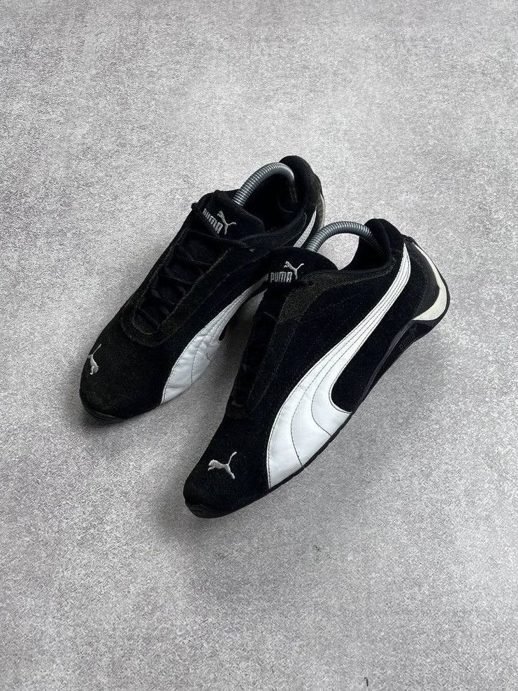 Puma Vintage Puma Speedcat Suede Black Sneakers Y2K US 7 Size US 7 / EU 40 - 3 Thumbnail