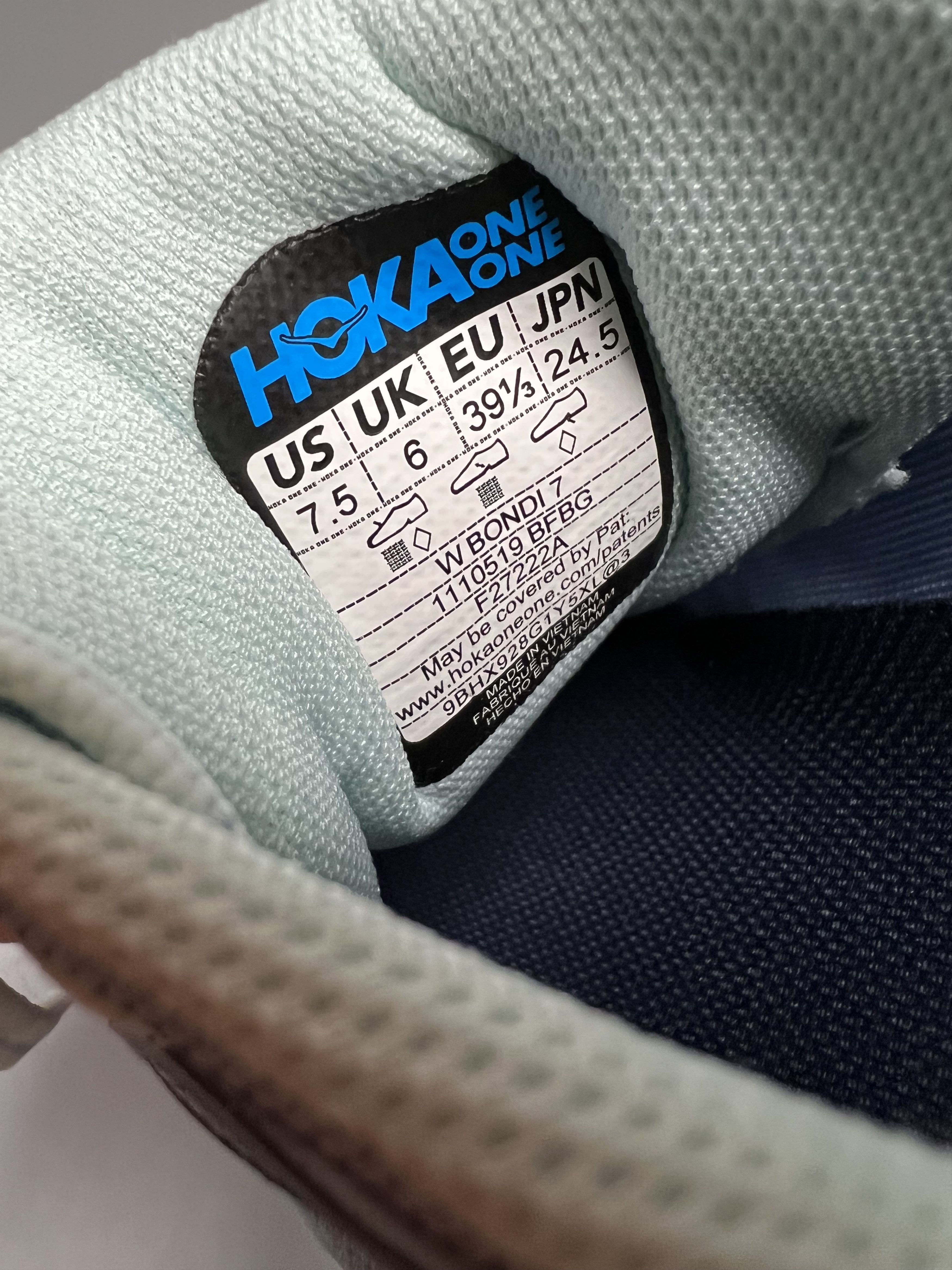 Hoka Hoka One One Bondi 7 Running Shoes Walking Gym 1110519-BFBG Size US 7.5 / IT 37.5 - 20 Thumbnail