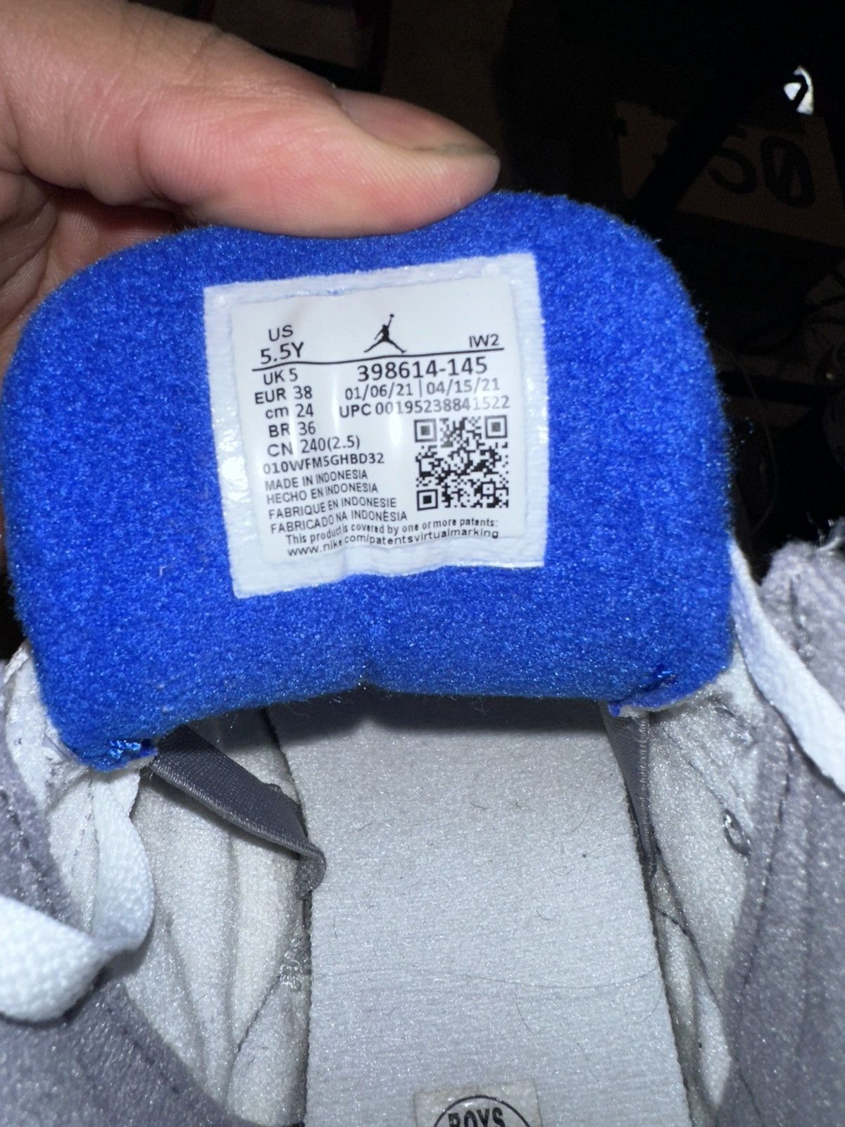 Jordan Brand × Nike Air Jordan 3 ‘Racer Blue’ Size US 5 / EU 37 - 6 Thumbnail
