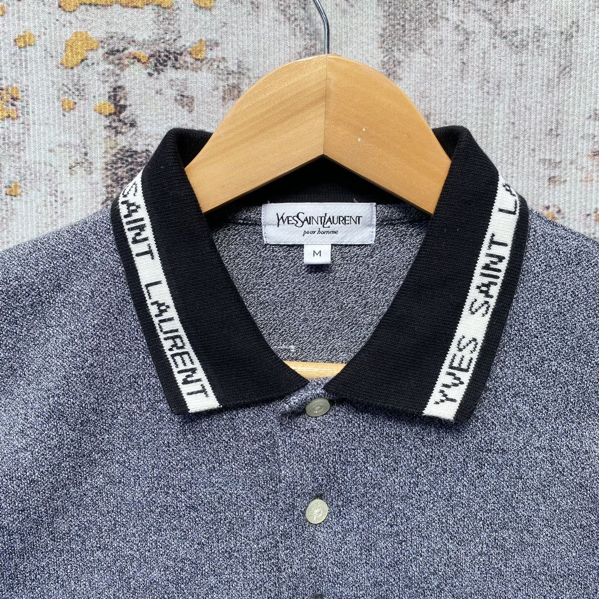Vintage Vintage Yves Saint Lauren Polos Spellout YSL Luxury Brand Size US M / EU 48-50 / 2 - 7 Thumbnail