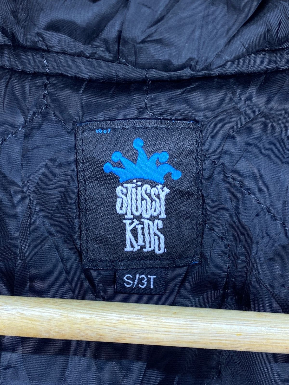 Stussy Stussy Kids Checkered Hoodie Zipper Jacket Size US XXS / EU 40 - 5 Thumbnail
