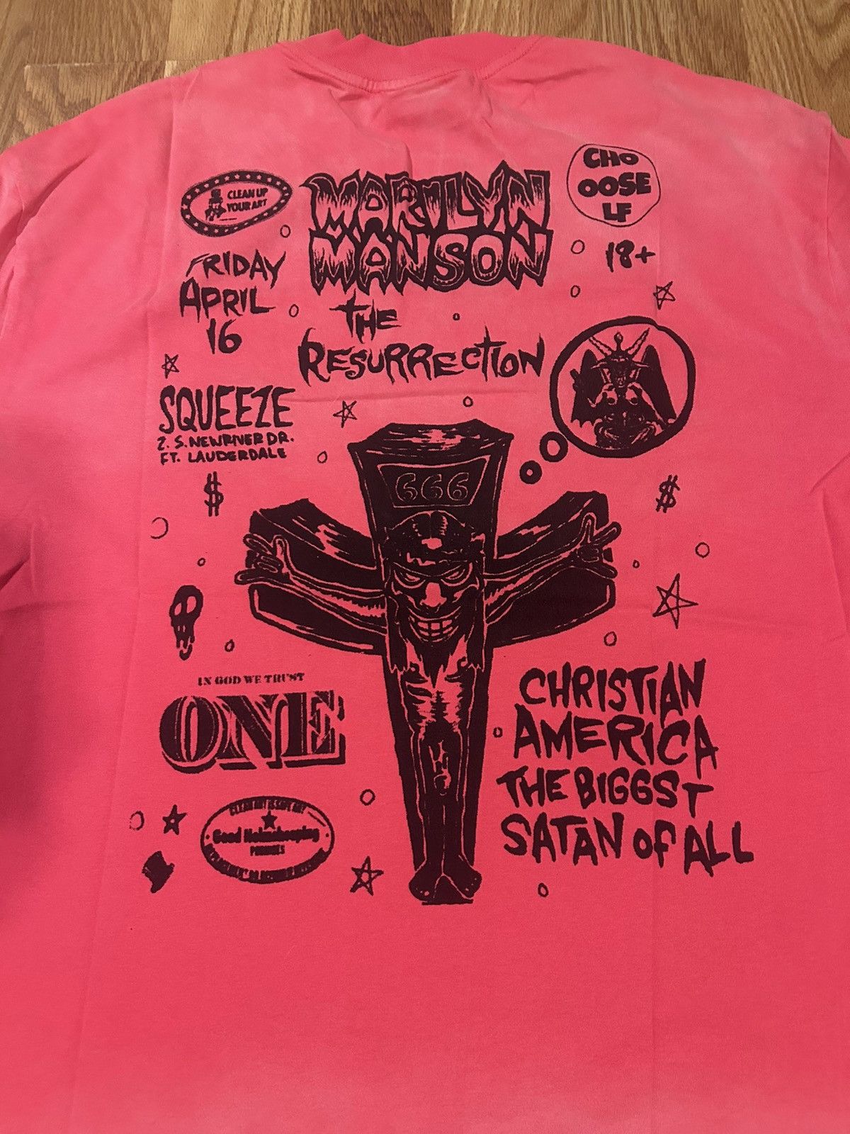 Marilyn Manson MARILYN MANSON Band Tour Tee | XL Size US XL / EU 56 / 4 - 4 Thumbnail