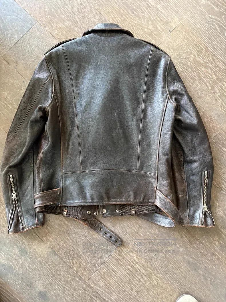 Freewheelers FREEWHEELERS Leather Jacket Size US XS / EU 42 / 0 - 5 Thumbnail