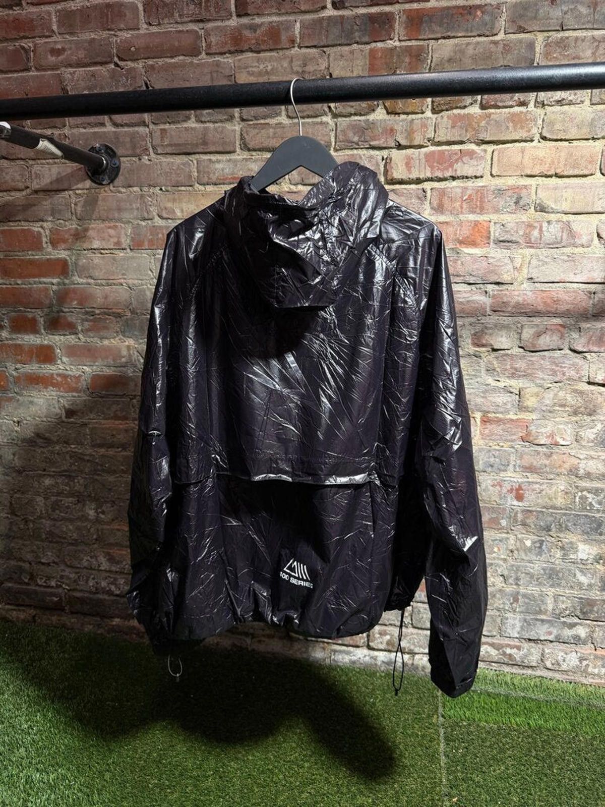 The GV Gallery GV Gallery Black Crinkle Jacket Sz. L Size ONE SIZE - 2 Thumbnail