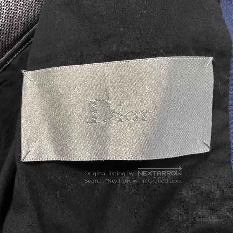 Dior Dior Dark blue double-breasted windbreaker jacket Size US M / EU 48-50 / 2 - 5 Thumbnail