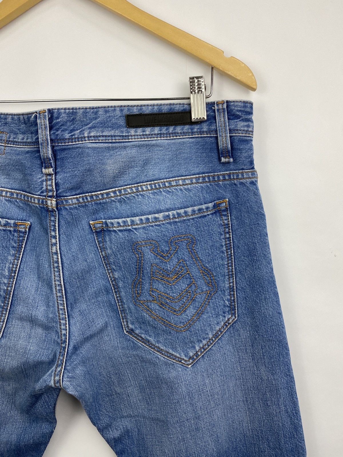 Moschino 🇮🇹 Y2K Love Moschino Jeans Rare Retro Hype Size US 32 / EU 48 - 13 Thumbnail