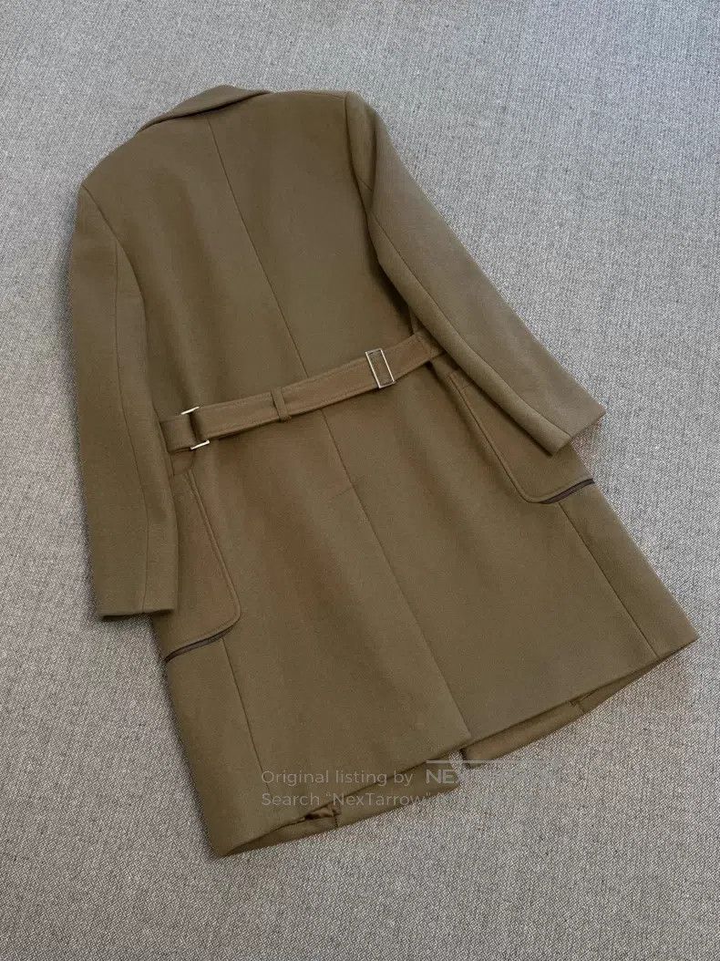 Hermes Hermes Long double-breasted overcoat Size M / US 6-8 / IT 42-44 - 5 Thumbnail
