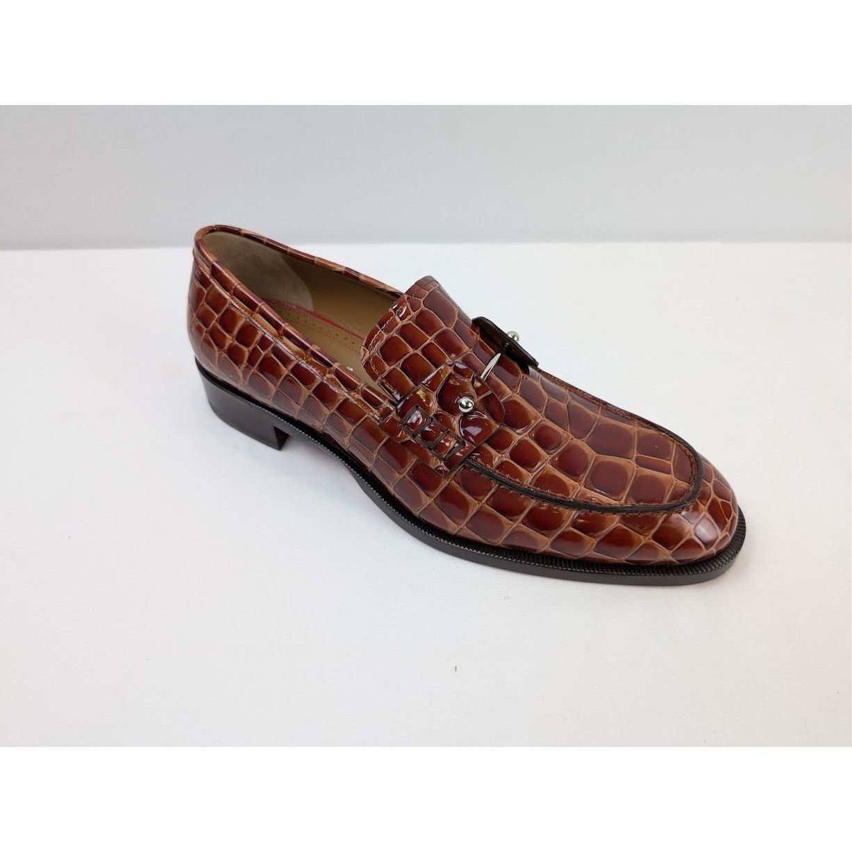 Christian Louboutin o1rshd1 Chambelimoc Flat Shoes in Brown Size US 9.5 / EU 42-43 - 2 Thumbnail