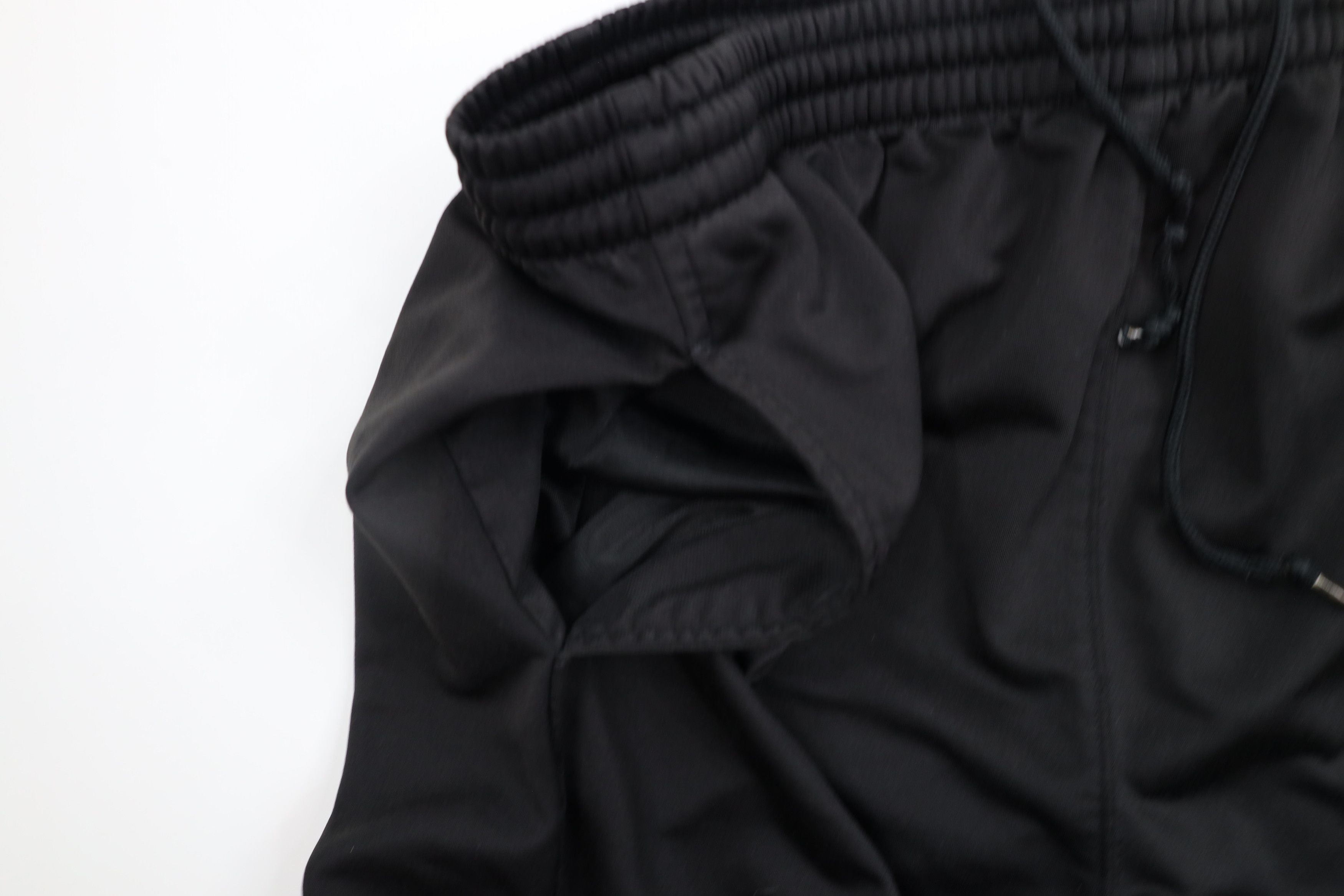Adidas × Vintage Vintage 90s Adidas Spell Out Wide Leg Cargo Sweatpants Black Size US 38 / EU 54 - 7 Thumbnail