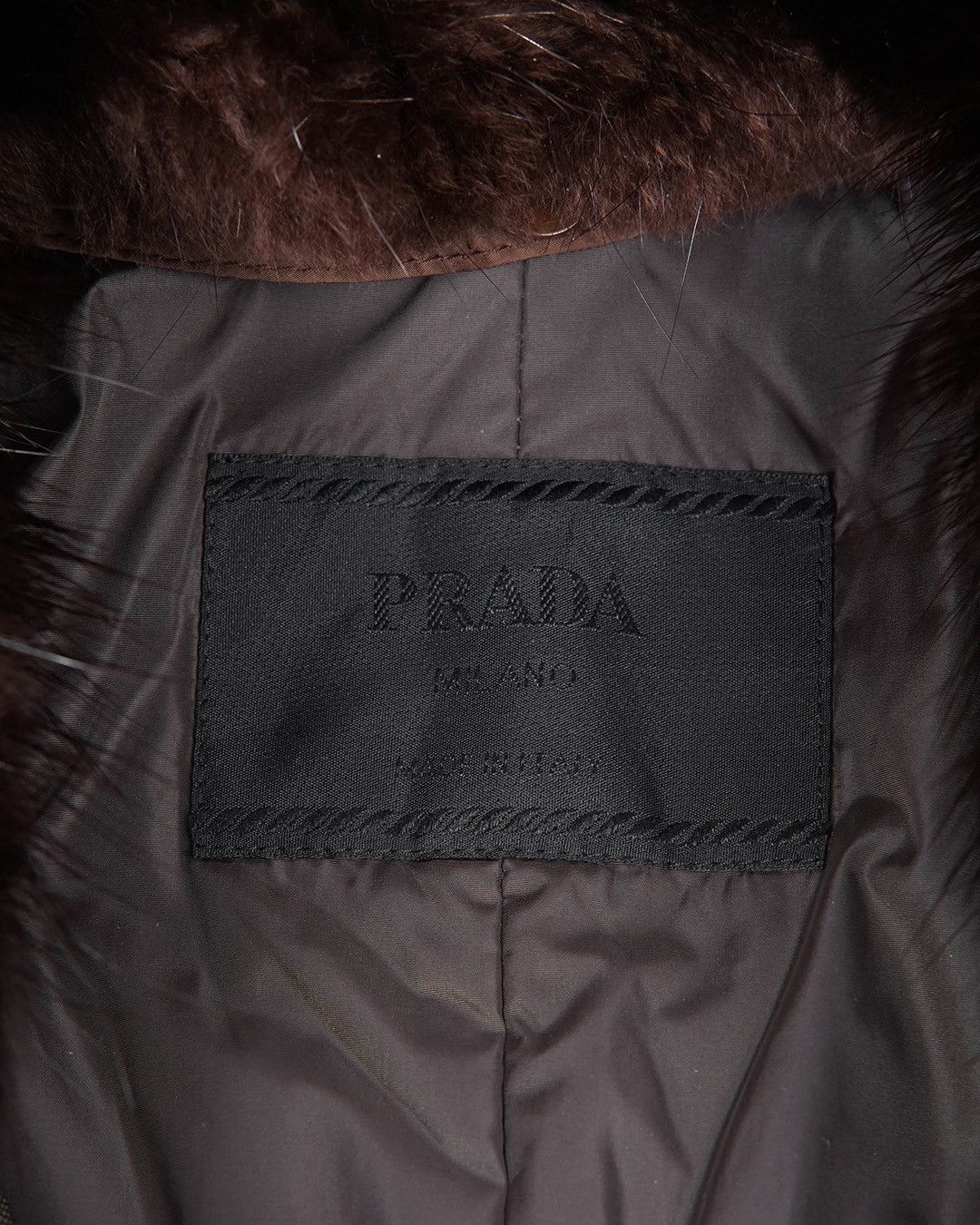Prada Prada Mens Fur Collar Jacket Size US L / EU 52-54 / 3 - 8 Thumbnail