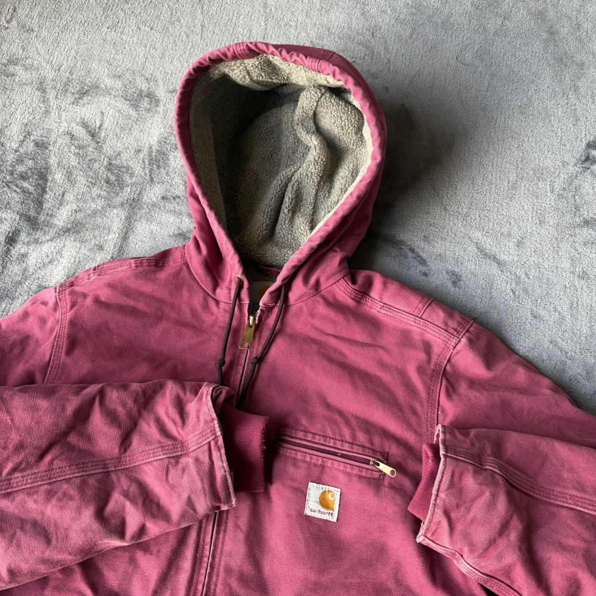 Carhartt WJ141 648 PINK CARHARTT CANVAS JACKET Size US M / EU 48-50 / 2 - 4 Thumbnail