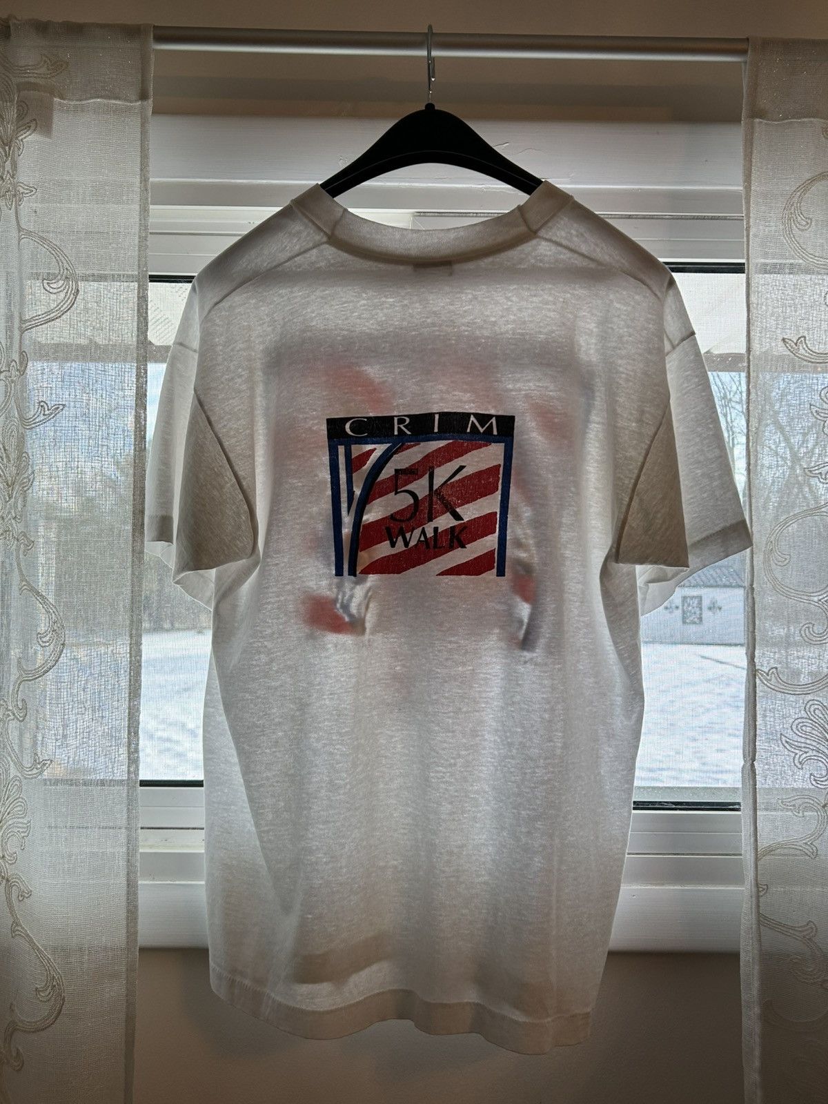 Fruit Of The Loom Vintage Single Stitch Crim Festival Of Races T-shirt Size US L / EU 52-54 / 3 - 4 Thumbnail