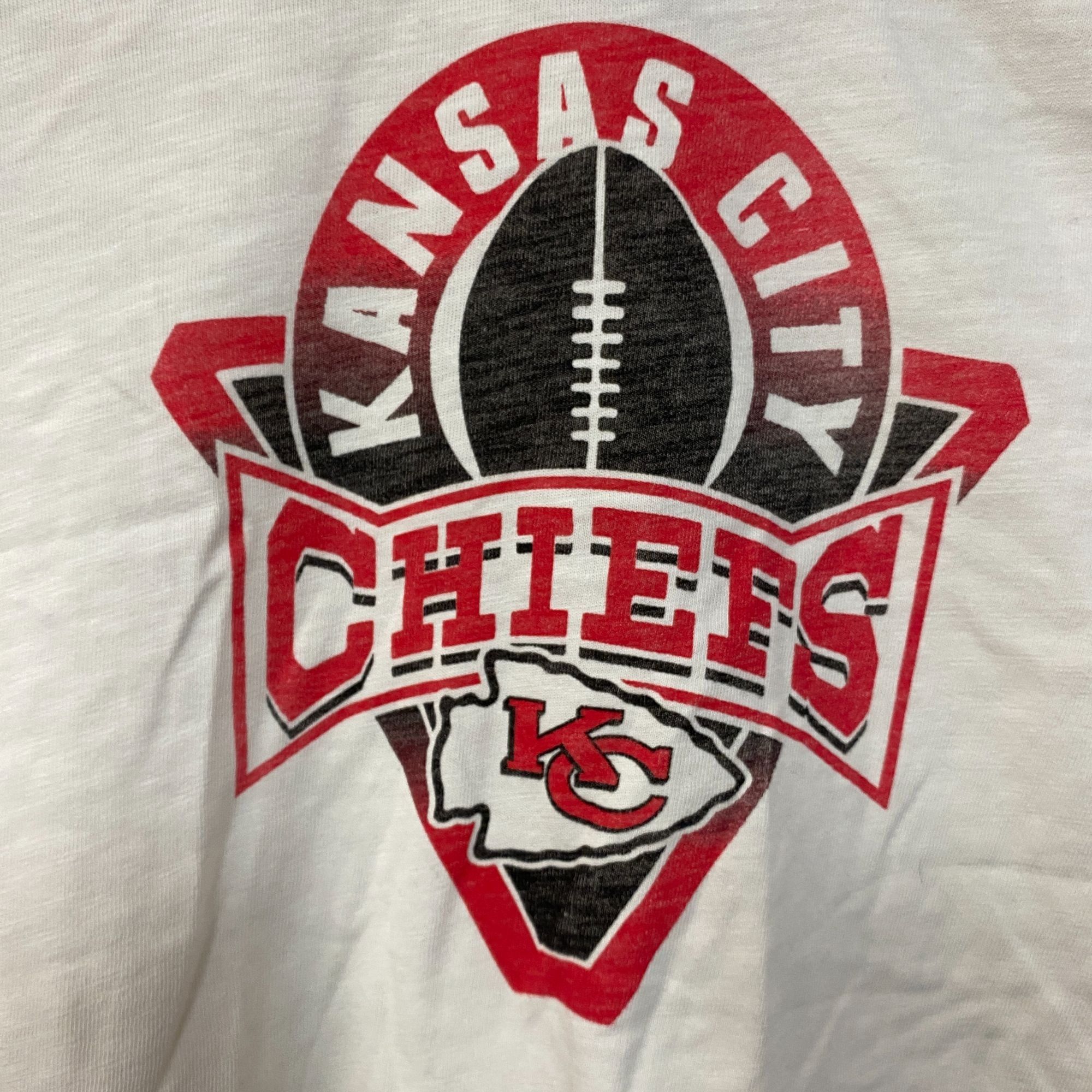Junk Food Junk Food Clothing NFL Kansas City Chiefs Women's Mock Neck Size XXL / US 16-18 / IT 52-54 - 2 Thumbnail