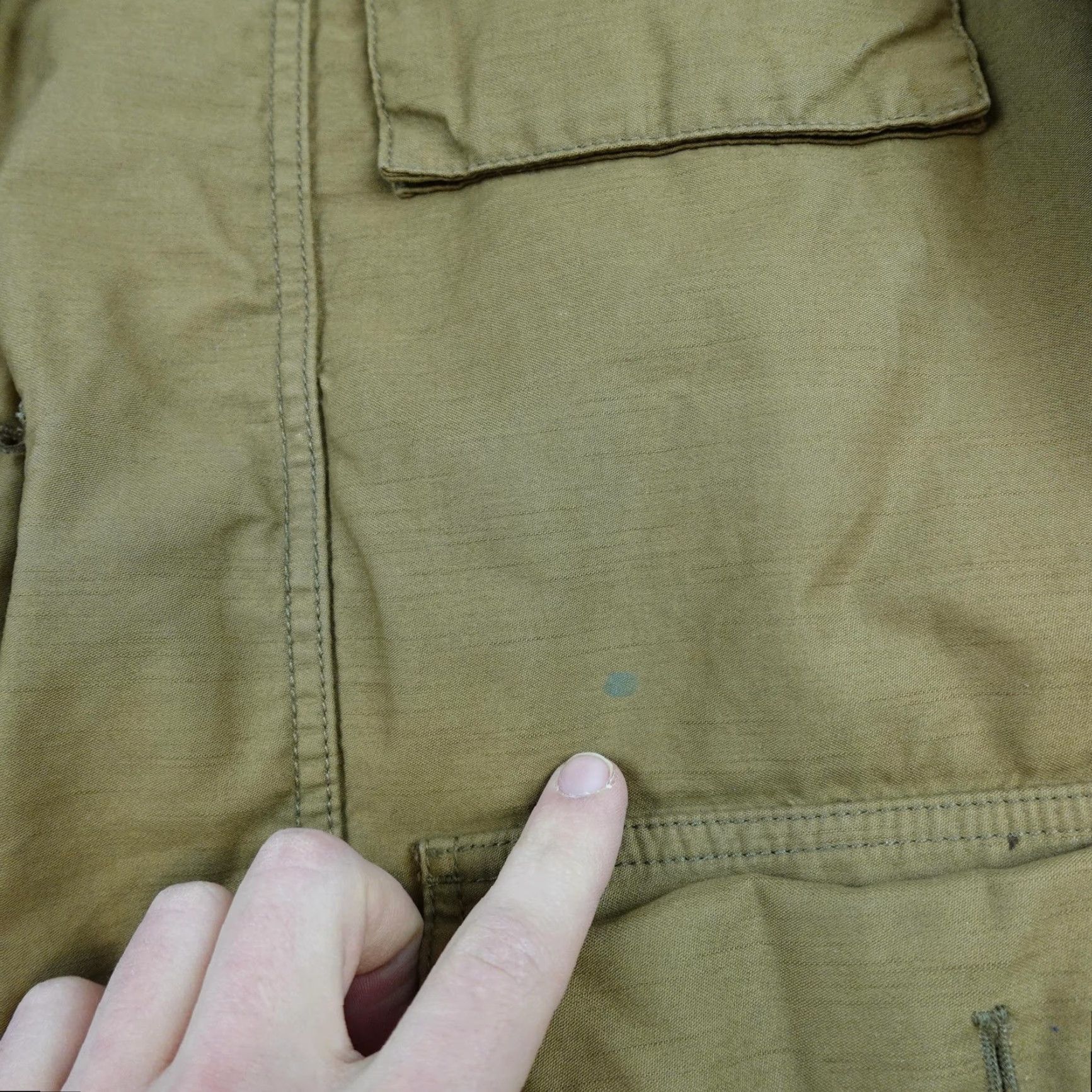 J.Crew J.Crew Field Mechanics Jacket Mens M Beige Hooded Canvas Full Zip Insulated Military Style Shirt? Size US M / EU 48-50 / 2 - 3 Thumbnail
