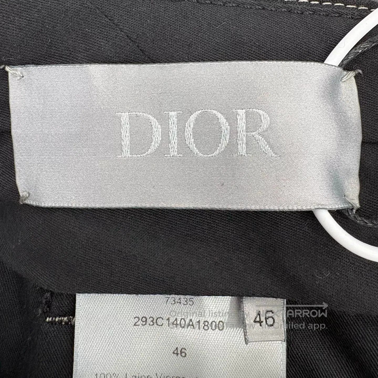 Dior Dior Black Stitch Casual Suit Pants. Size US 30 / EU 46 - 3 Thumbnail
