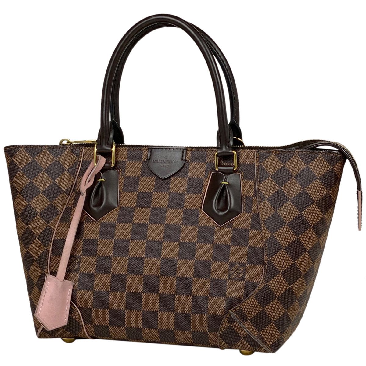Louis Vuitton Kaisa Tote PM Way Shoulder Bag Damier Brown
