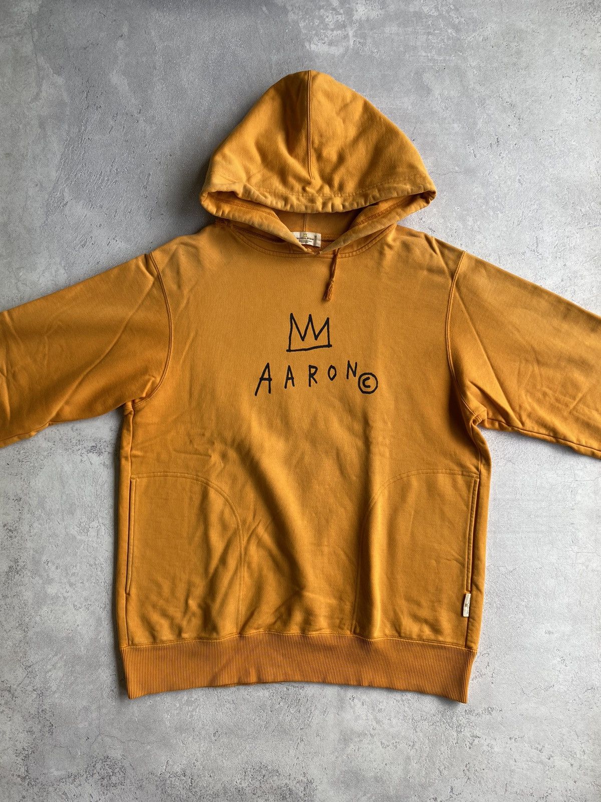 Vintage Vintage Jean Michel Basquiat AARON Hoodie Size US M / EU 48-50 / 2 - 2 Thumbnail
