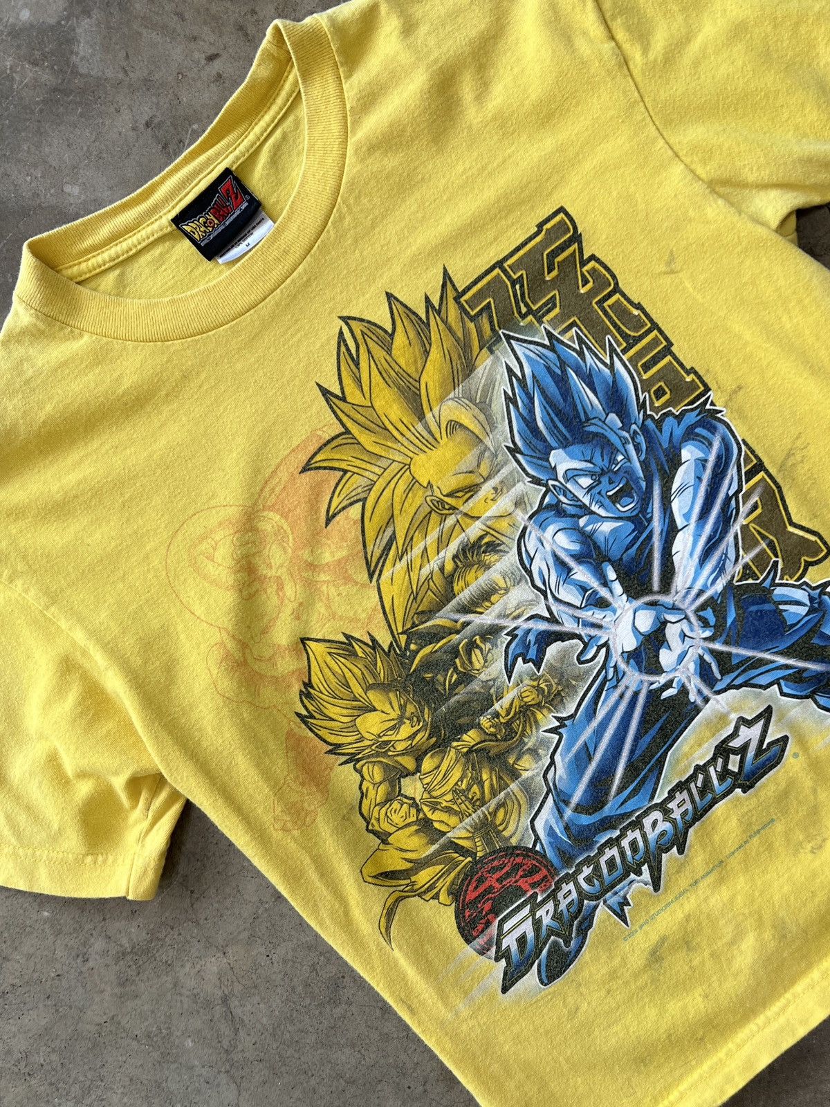 ヴィンテージ/2002年「ドラゴンボールＺ USA」半袖Tシャツ Dragon Ball Z Shirt Vintage Size Medium 2002 Trunks White