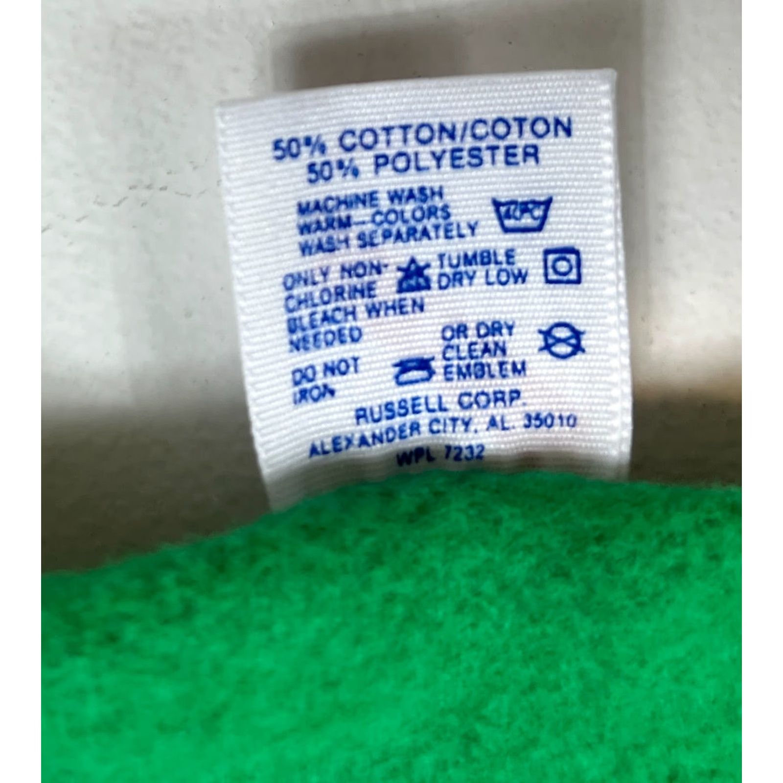 Jerzees NOS Jerzees Unisex Adults Crewneck Sweatshirt L Green 90s Vintage Made in USA Size US L / EU 52-54 / 3 - 5 Thumbnail