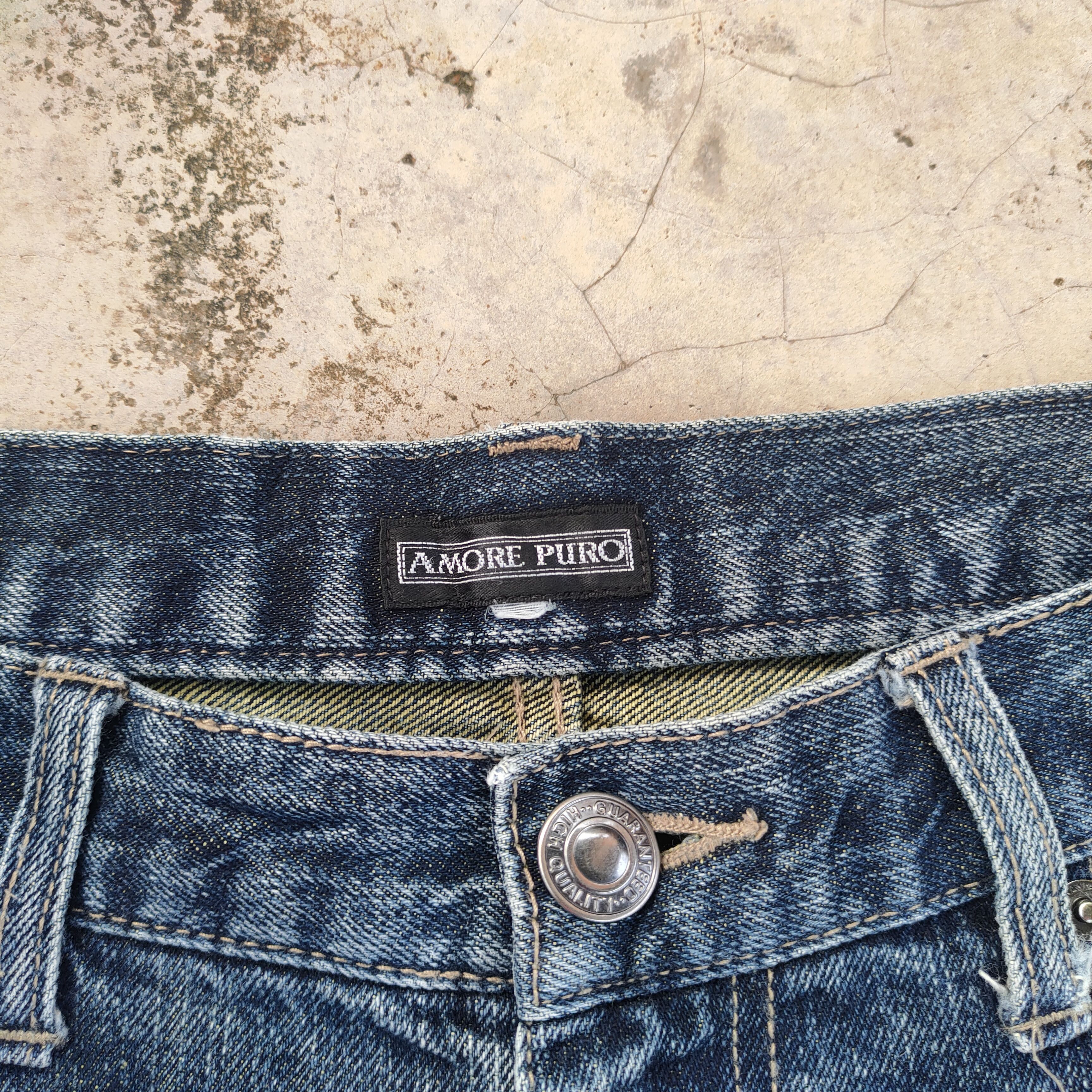 Japanese Brand VINTAGE JAPANESE FADED DISTRESSED JEANS PANTS Size US 34 / EU 50 - 6 Thumbnail