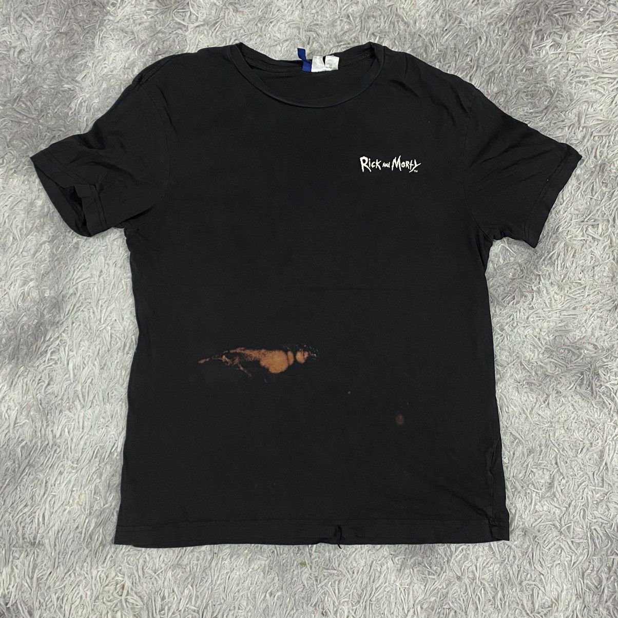 Cartoon Network Distressed ricky and morty cartoon Size US L / EU 52-54 / 3 - 2 Thumbnail