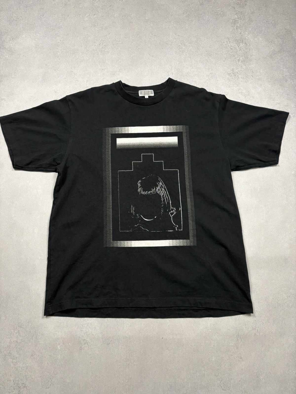 Cav Empt Cav Empt Scanner AW24 Graphic Tee Black Made In Japan L Y2K Size US L / EU 52-54 / 3 - 1 Thumbnail