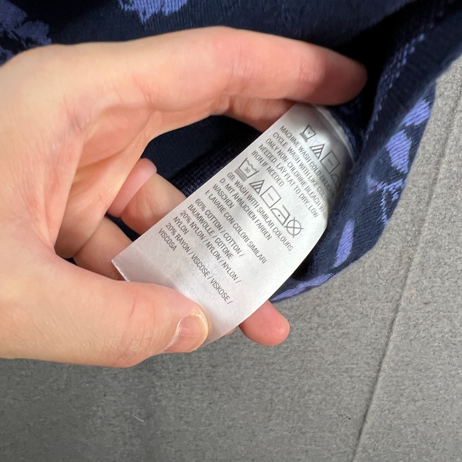 Isaac Mizrahi Isaac Mizrahi Live! Jacquard Sweater Skirt Size 28" / US 6 / IT 42 - 7 Thumbnail