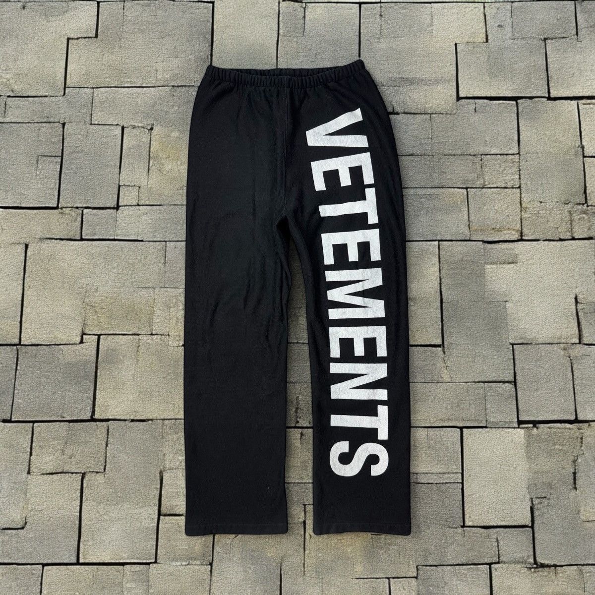 Made On Earth Double Jersey Sweatpants Faded Black | The Webster