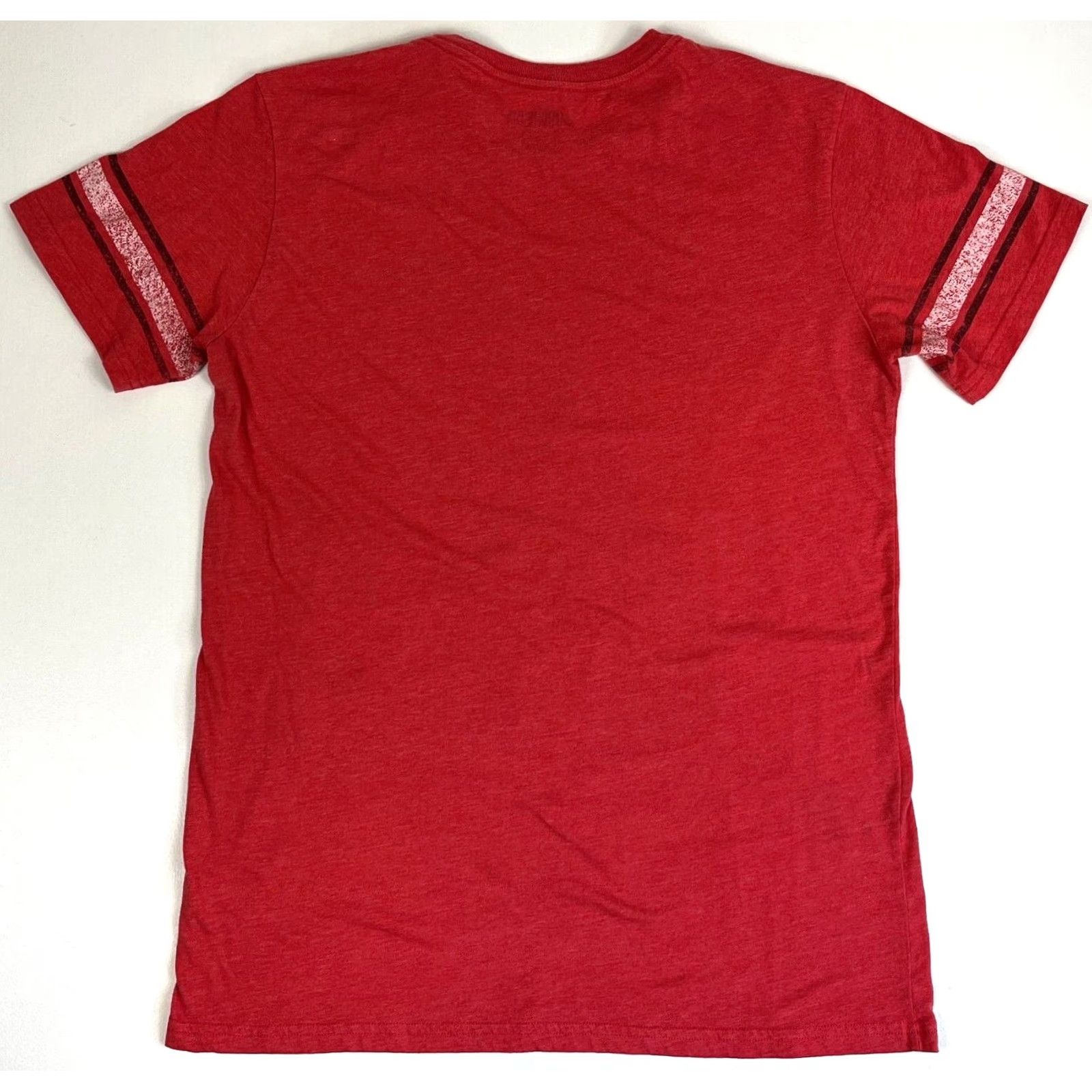 Vintage VINTAGE Manhead Chicago T-Shirt Mens 2015 Fall Out Boy Red M Short Sleeve Crew Neck Logo Print Band Music Size US M / EU 48-50 / 2 - 2 Thumbnail