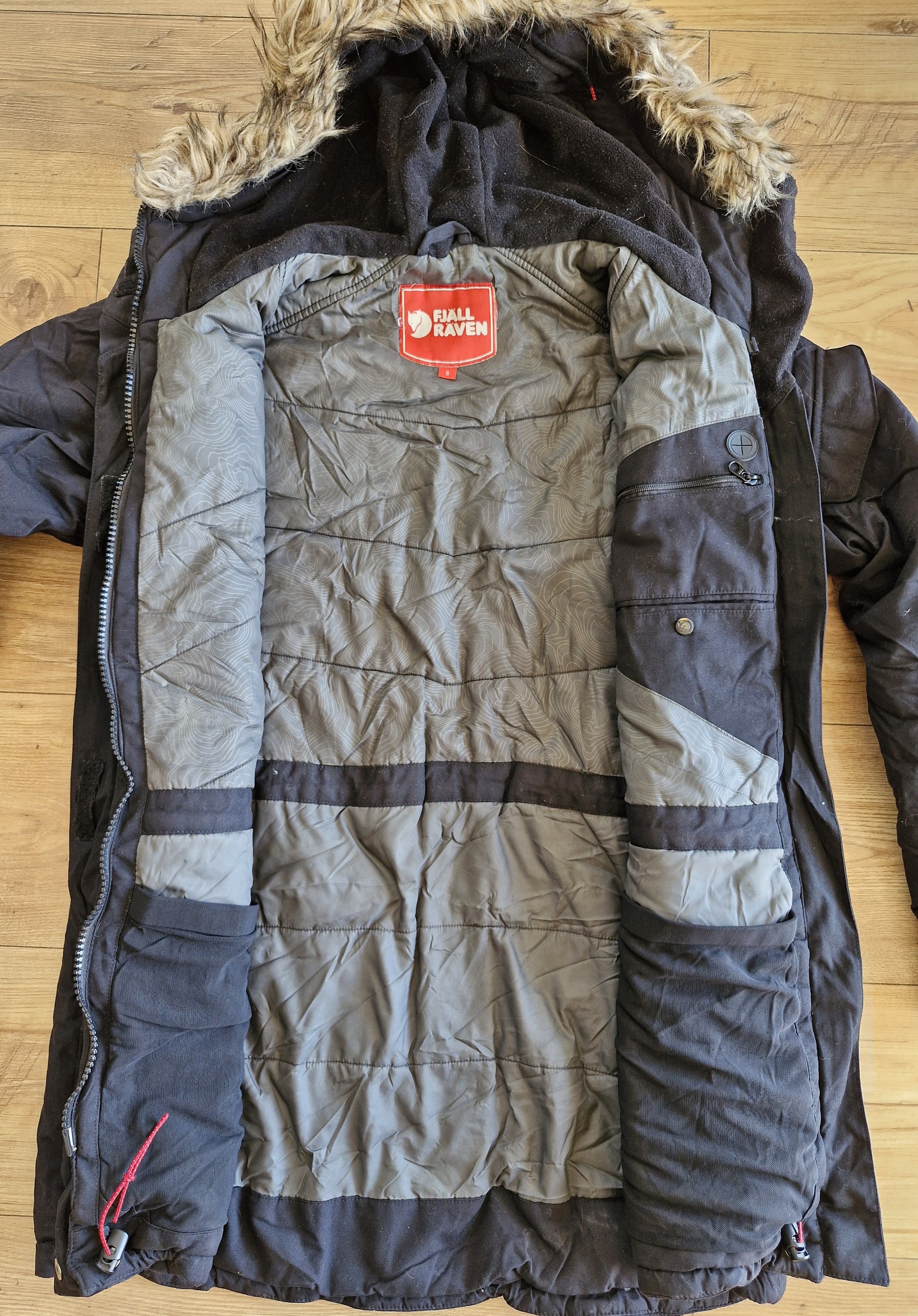Fjallraven Women's Winter parka jacket Fjallraven Nuuk Parka Size S / US 4 / IT 40 - 4 Thumbnail