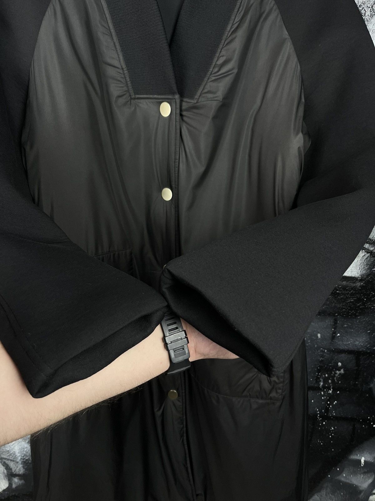 Armani Exchange Armani Exchange Black Long Puffer Coat Women’s Size M Size M / US 6-8 / IT 42-44 - 9 Thumbnail